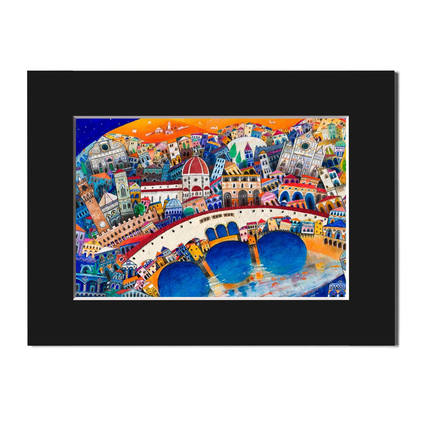Fine Art Print, Florence, Landscape Horizontal, Paolo Lazzerini, Arteviae