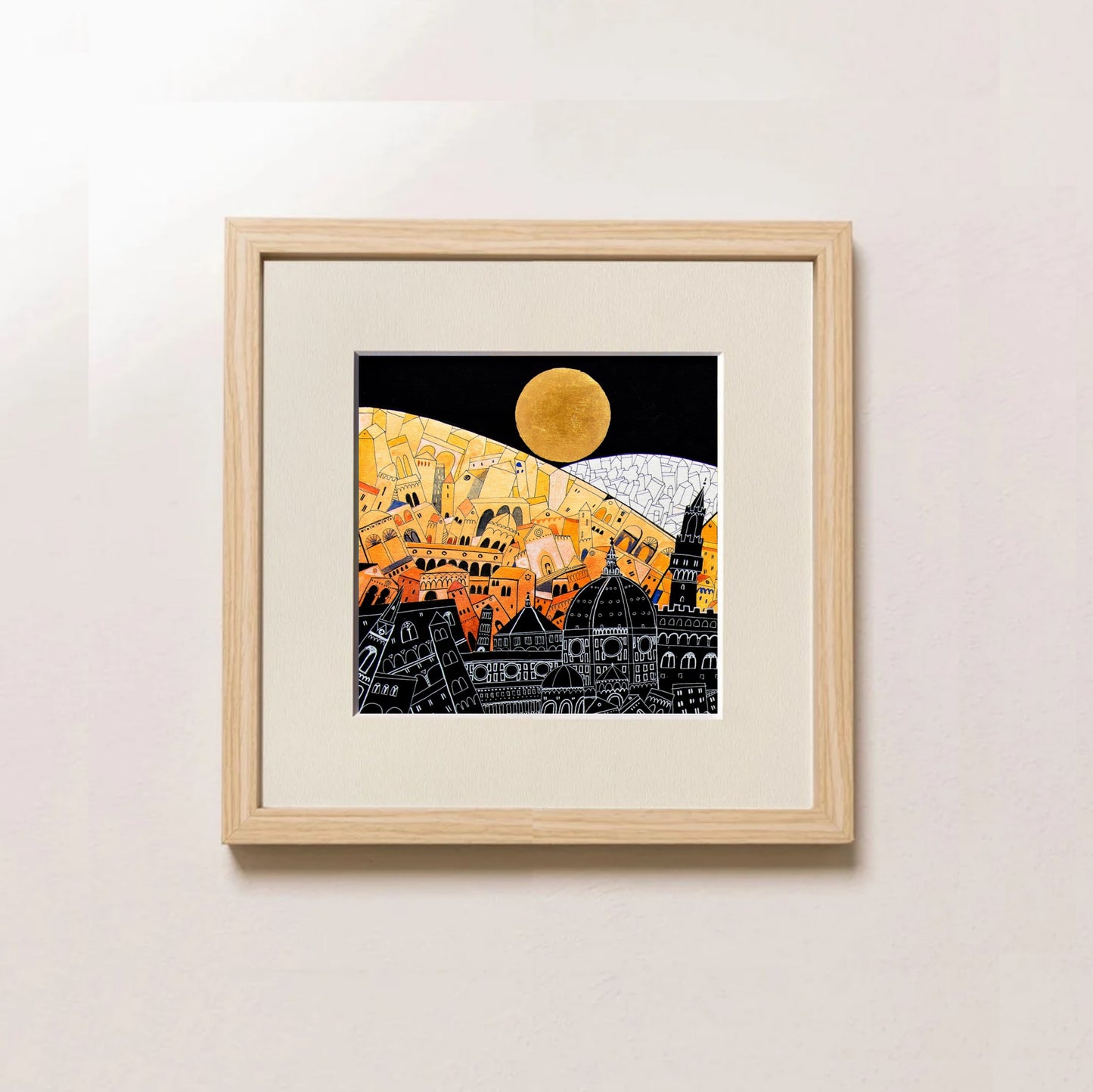 Fine Art Print, Florence Sunset, Paolo Lazzerini, Arteviae