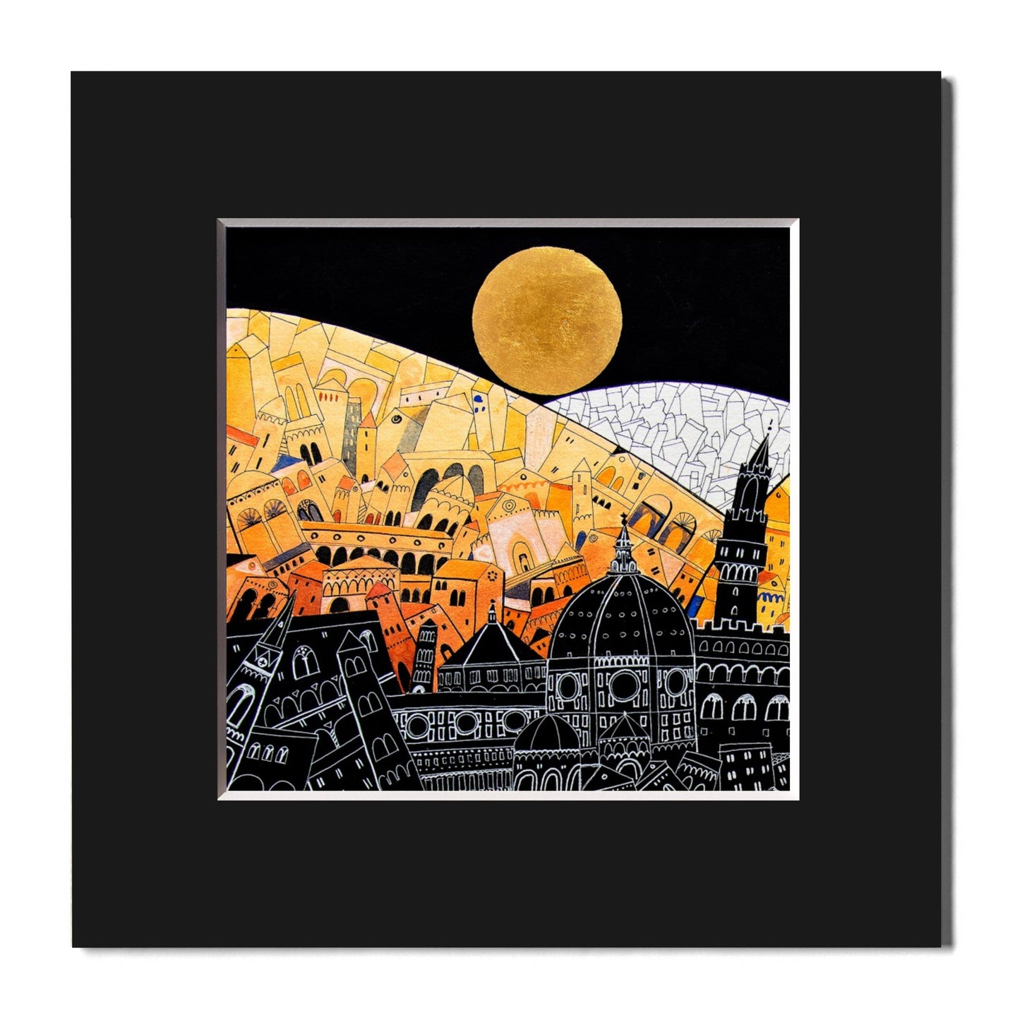 Fine Art Print, Florence Sunset, Paolo Lazzerini, Arteviae