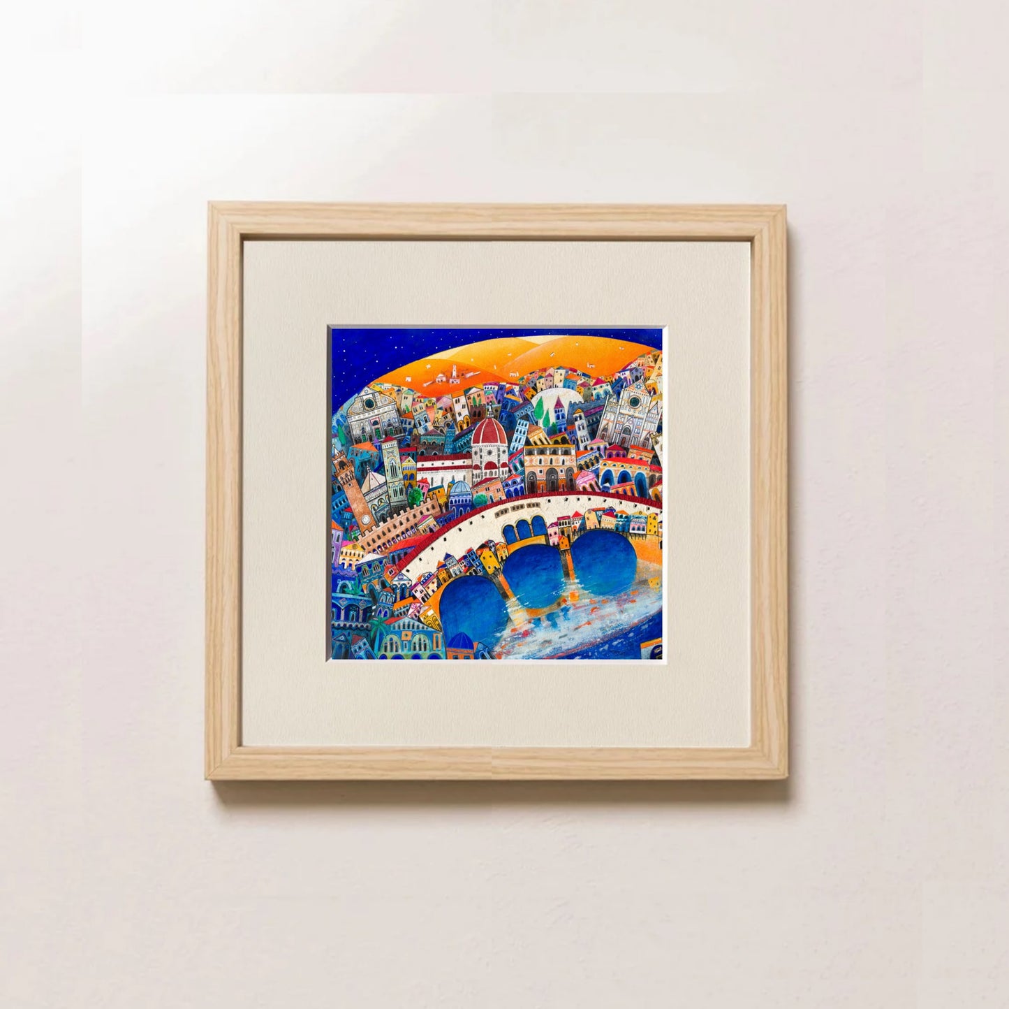 Fine Art Print, Florence Landscape, Paolo Lazzerini, Arteviae