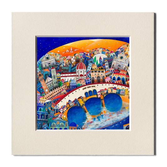 Fine Art Print, Florence Landscape, Paolo Lazzerini, Arteviae