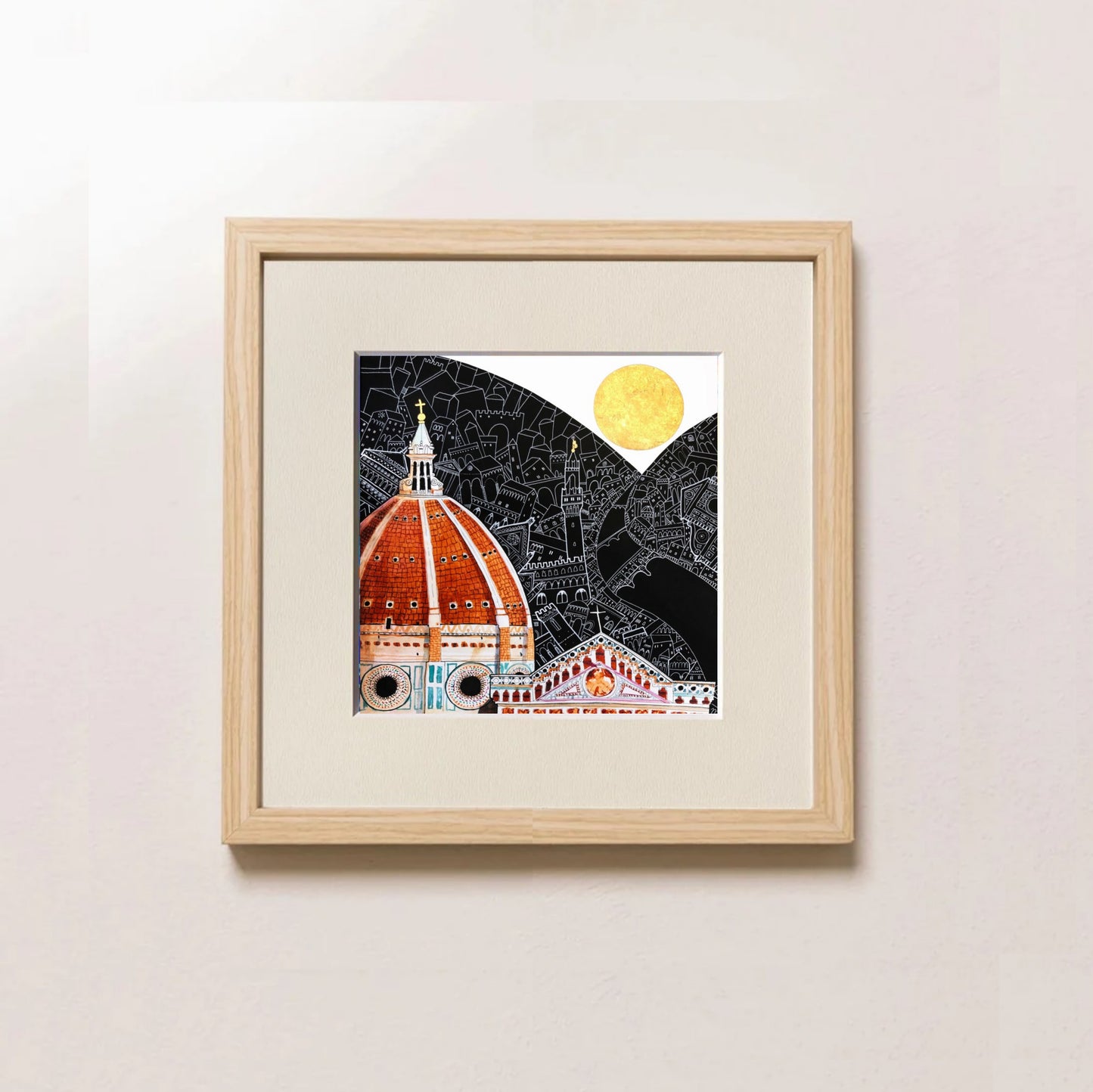 Fine Art Print, Florence, Brunelleschi Dome, Paolo Lazzerini, Arteviae