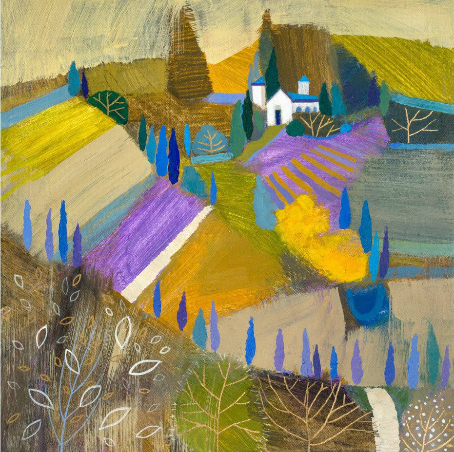 Fine Art Print, Tuscany, Gold Hills, Giuliana Lazzerini, Arteviae