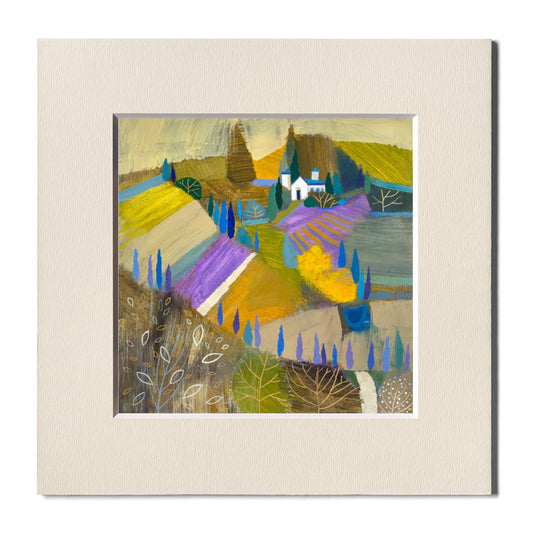 Fine Art Print, Tuscany, Gold Hills, Giuliana Lazzerini, Arteviae