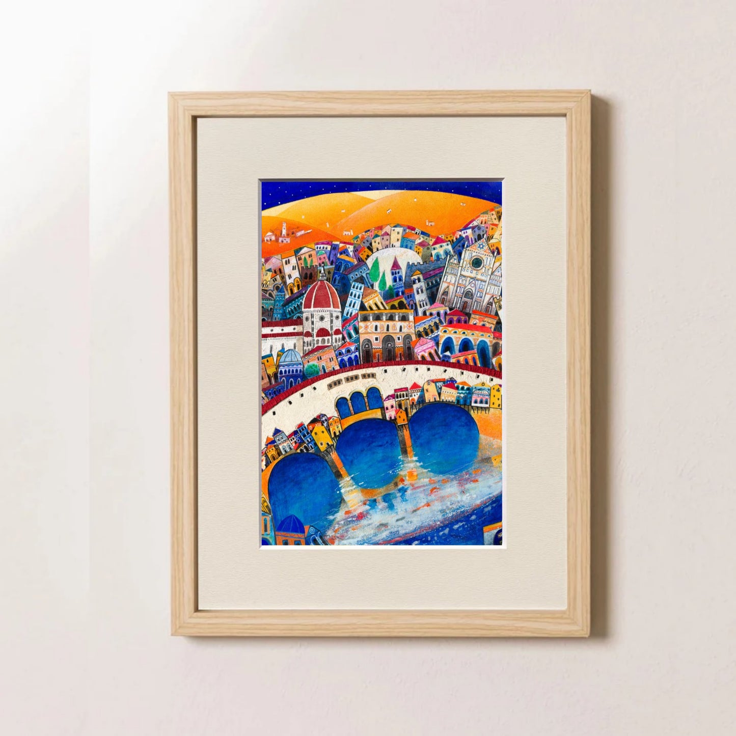 Fine Art Print, Florence, Landscape Vertical, Paolo Lazzerini, Arteviae